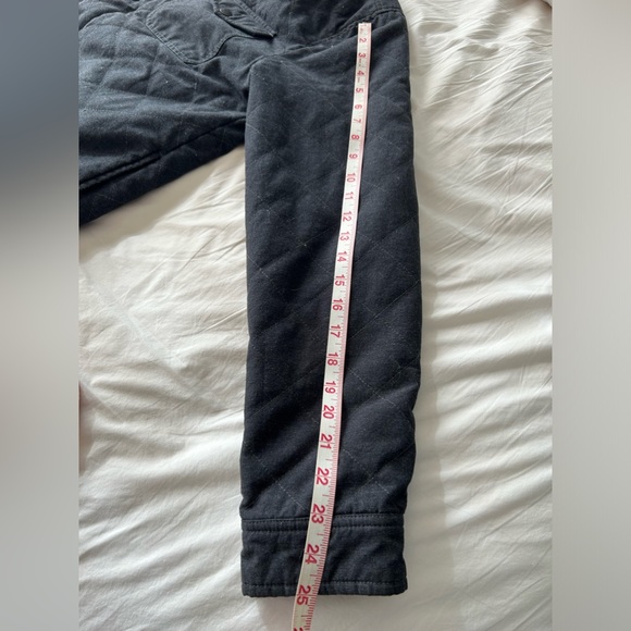 Levi’s Shacket shirt jacket dark gray snap front - Picture 13 of 16